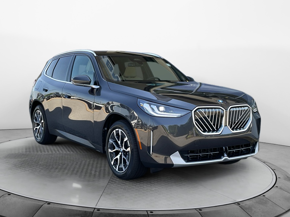Gray 2025 BMW X3 SUV / Crossover All-Wheel Drive Automatic