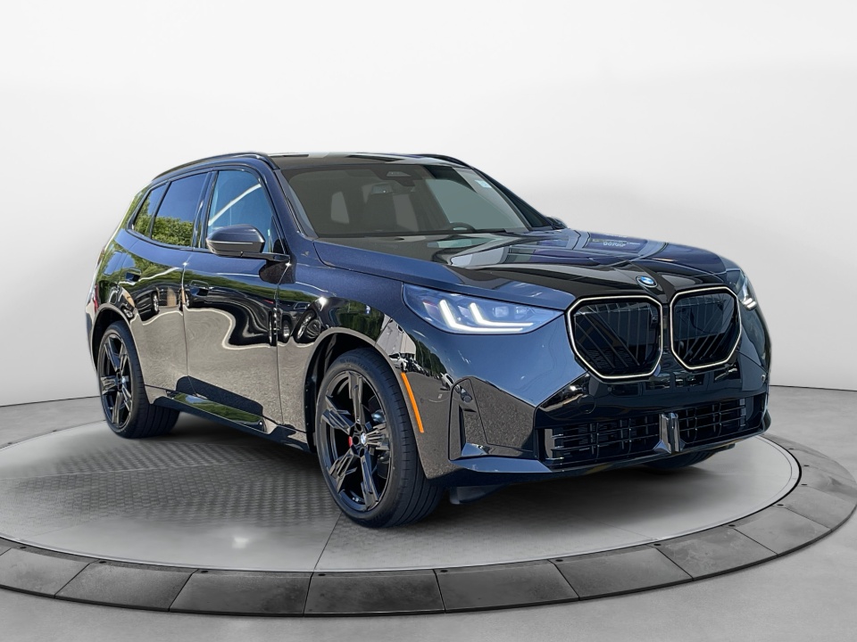 Black 2026 BMW X3 SUV / Crossover All-Wheel Drive Automatic