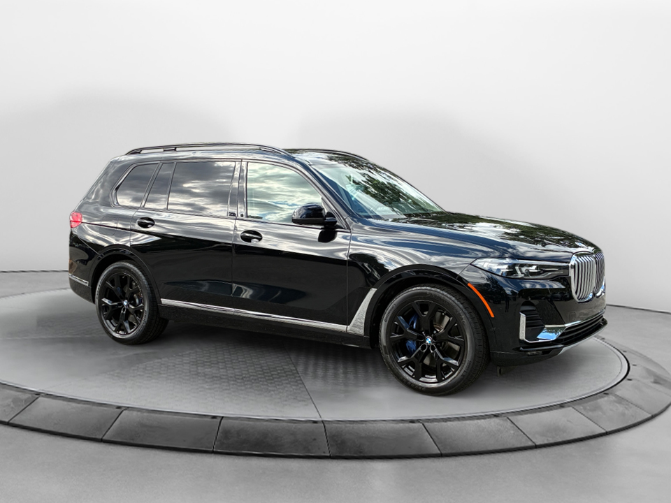 Black 2022 BMW X7 SUV / Crossover All-Wheel Drive Automatic