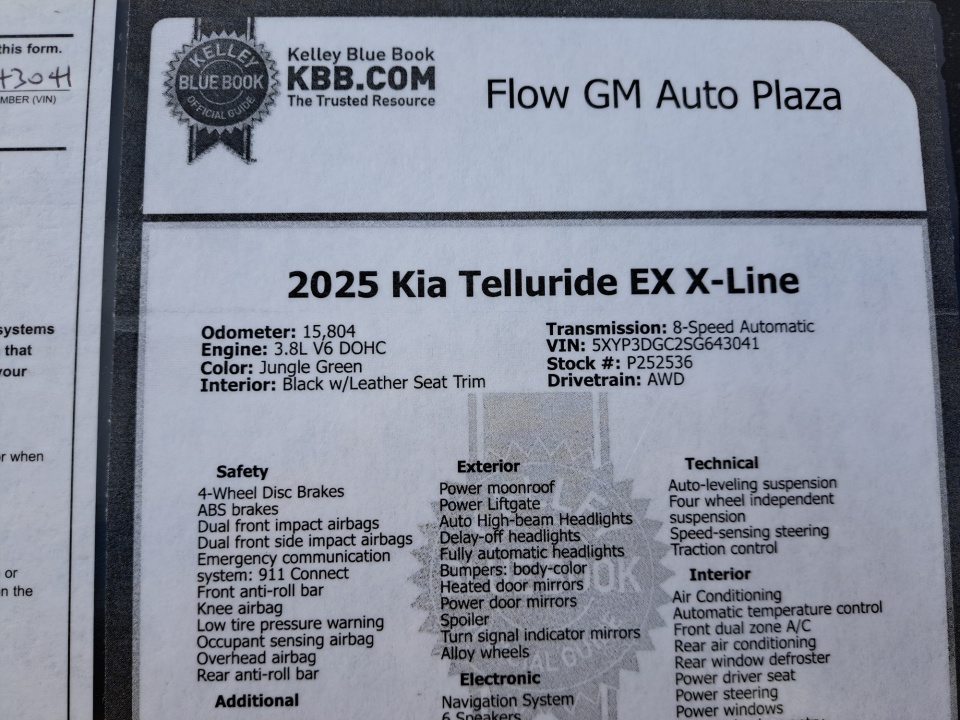Used 2025 Kia Telluride SUV