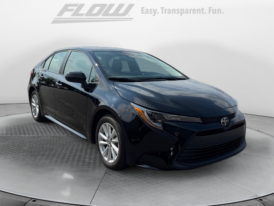Black 2026 Toyota Corolla Sedan Front-Wheel Drive Automatic