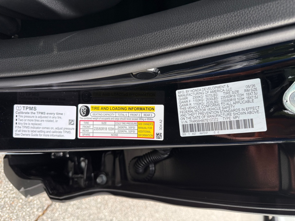 7FARS6H86TE137372 2026 Honda CR-V Hybrid AWD Sport-L