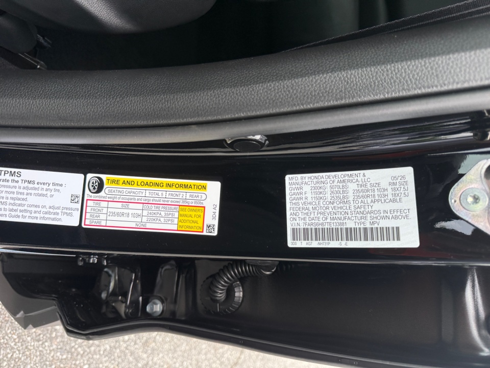 7FARS6H87TE133881 2026 Honda CR-V Hybrid Sport-L