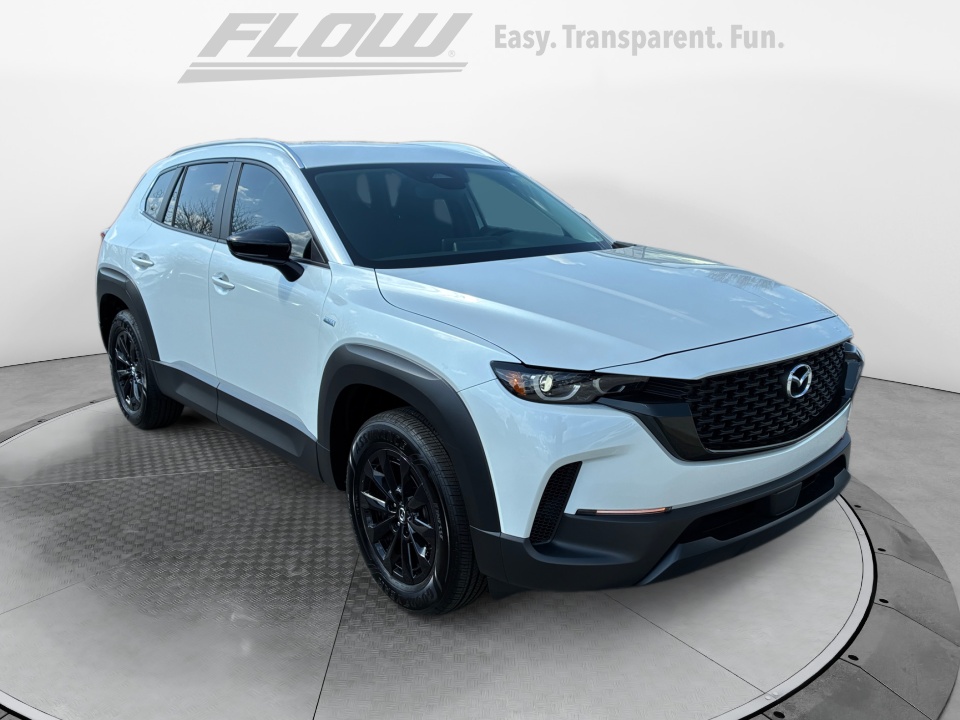 White 2025 Mazda CX-50 Hybrid Preferred AWD SUV / Crossover All-Wheel Drive Automatic