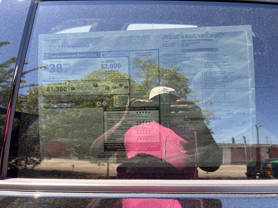 7MMVAADW7TN173786 2026 Mazda CX-50 Hybrid Premium