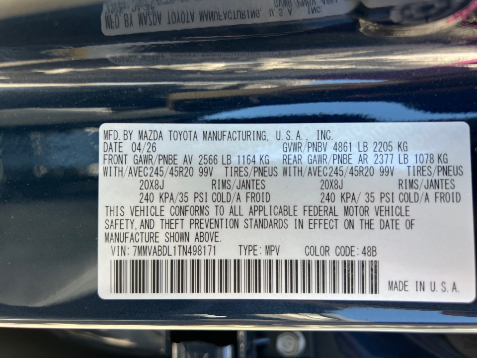 7MMVABDL1TN498171 2026 Mazda CX-50 2.5 S Premium