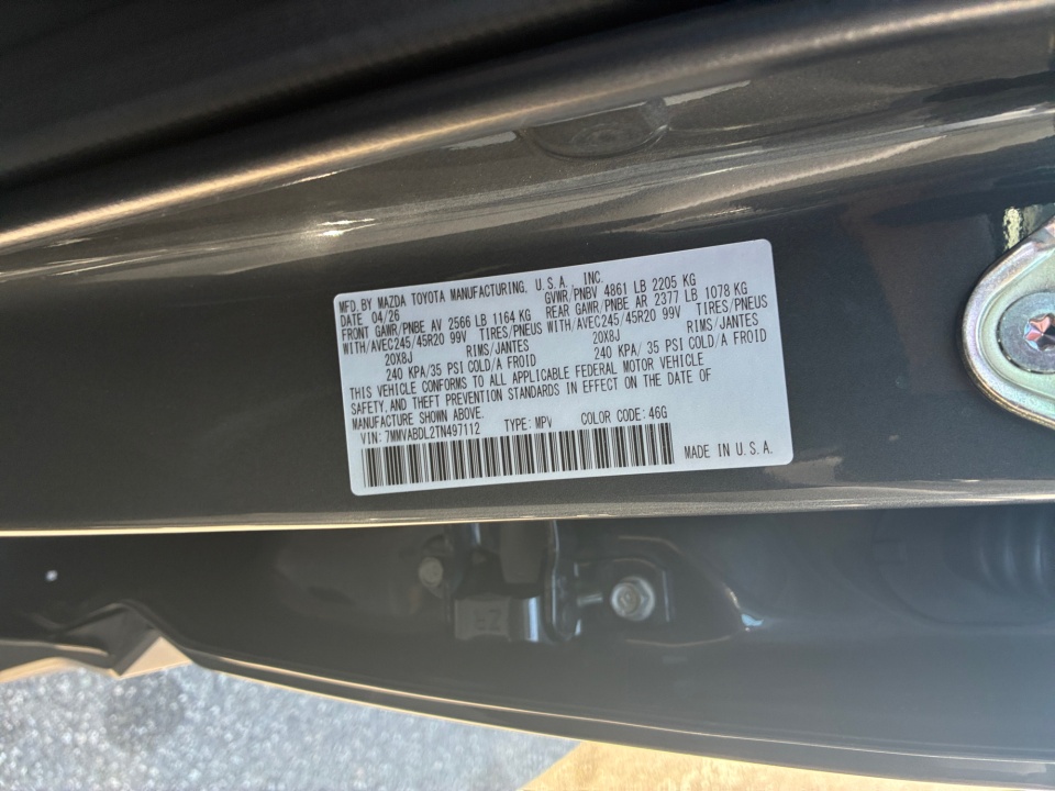 7MMVABDL2TN497112 2026 Mazda CX-50 2.5 S Premium