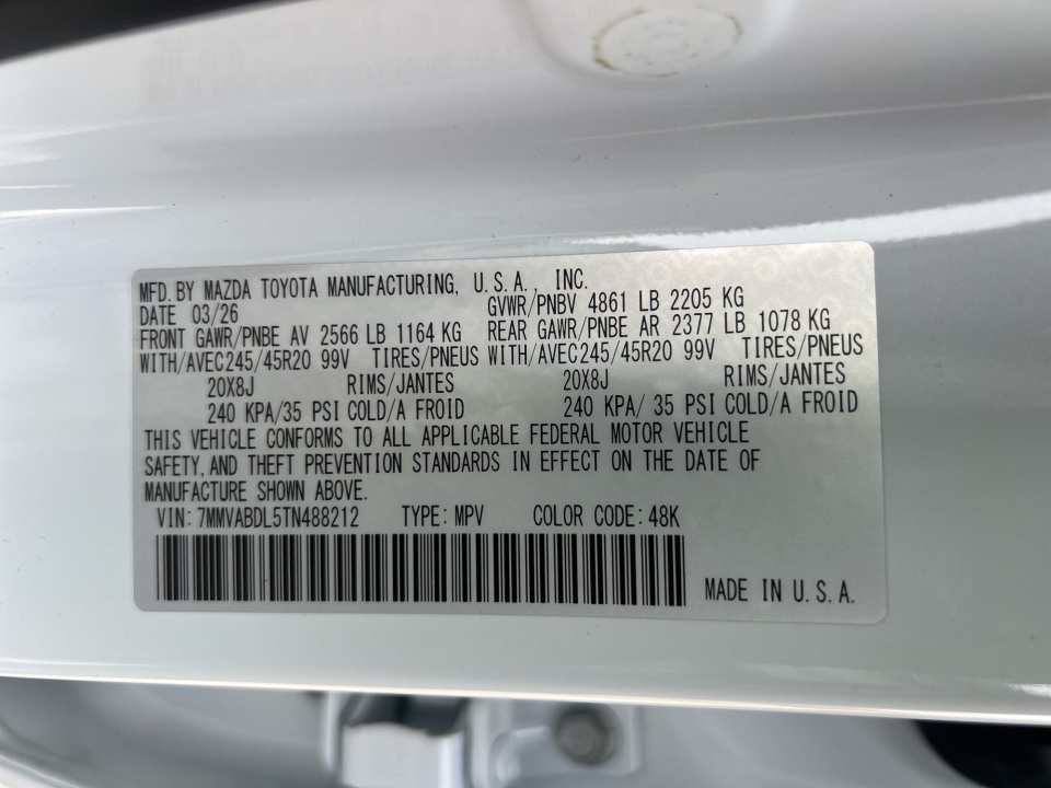 7MMVABDL5TN488212 2026 Mazda CX-50 2.5 S Premium