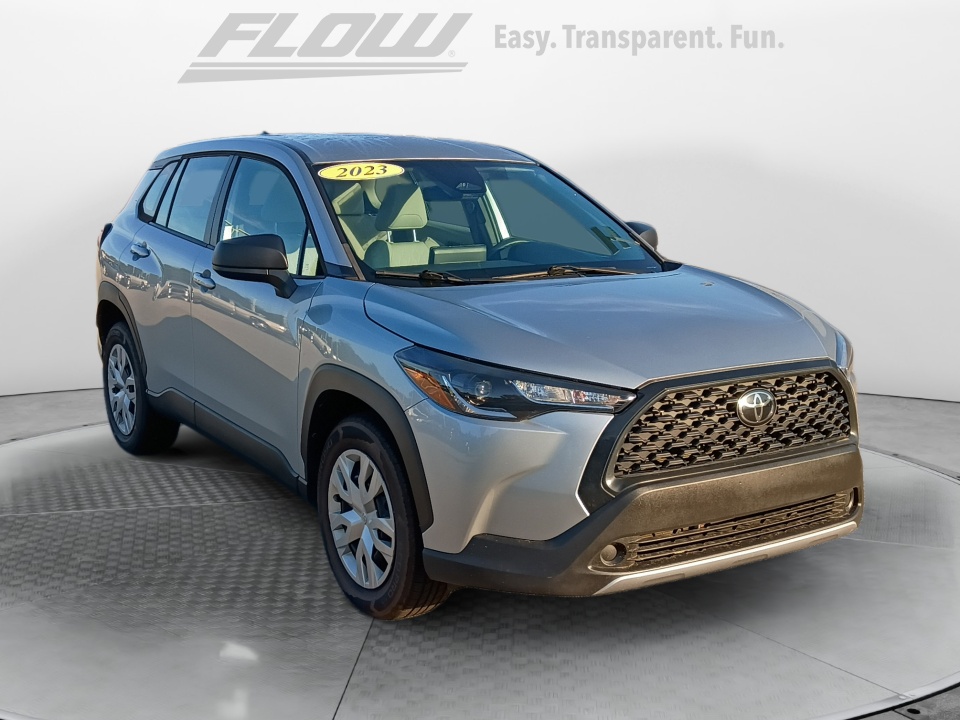 Silver 2023 Toyota Corolla Cross SUV / Crossover Front-Wheel Drive Automatic