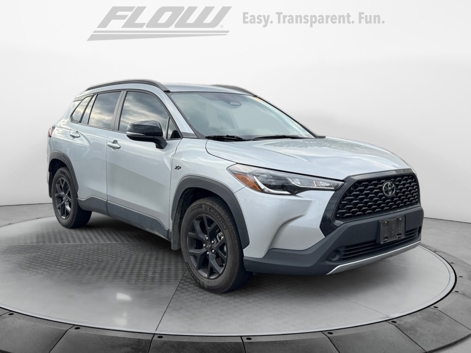 Silver 2025 Toyota Corolla Cross SUV / Crossover Front-Wheel Drive Automatic