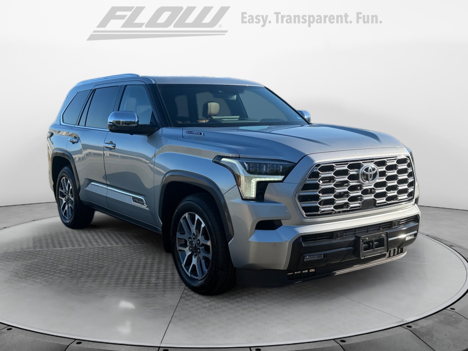 Silver 2026 Toyota Sequoia SUV / Crossover Four-Wheel Drive Automatic