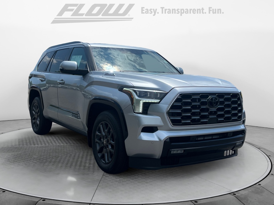 Silver 2026 Toyota Sequoia SUV / Crossover Four-Wheel Drive Automatic