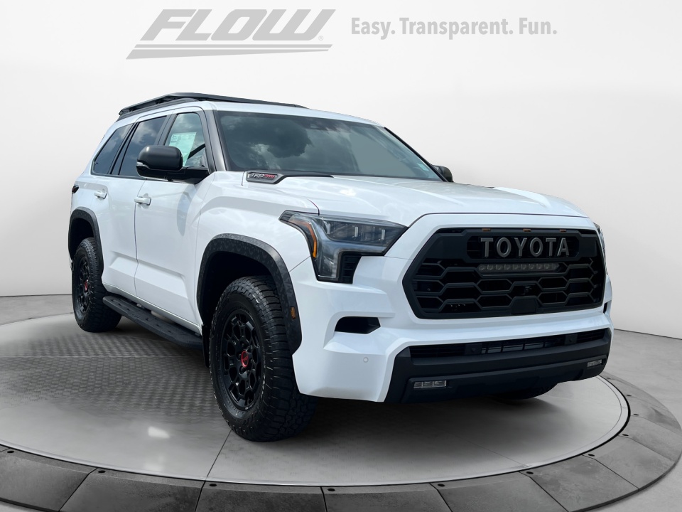 White 2026 Toyota Sequoia SUV / Crossover Four-Wheel Drive Automatic