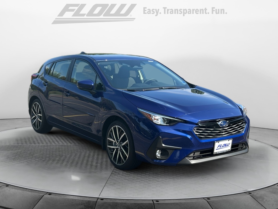 Blue 2026 Subaru Impreza Wagon All-Wheel Drive Automatic