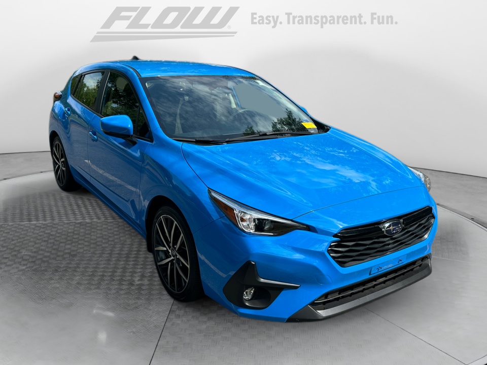 Blue 2024 Subaru Impreza Wagon All-Wheel Drive Automatic