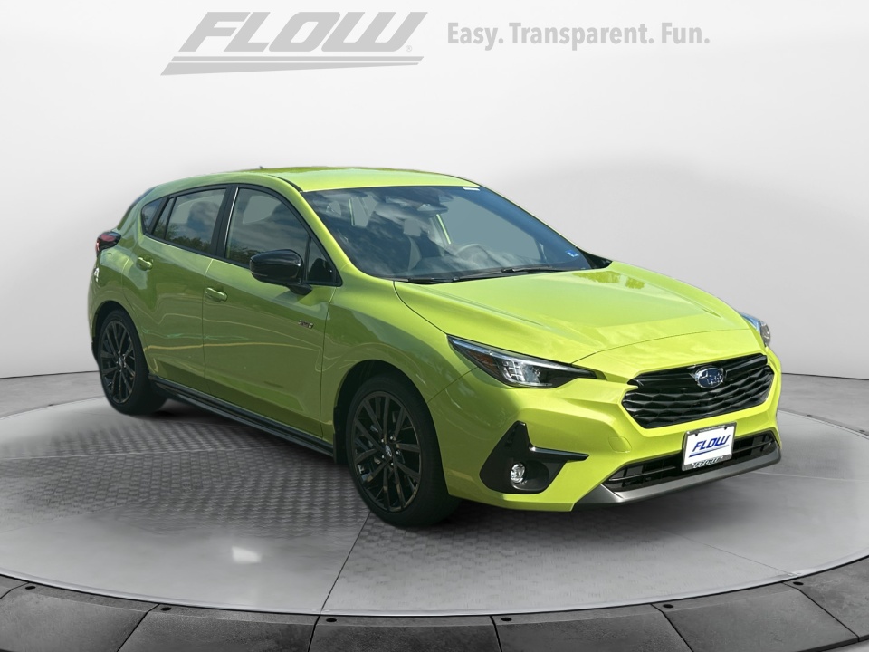 Yellow 2026 Subaru Impreza Wagon All-Wheel Drive Automatic