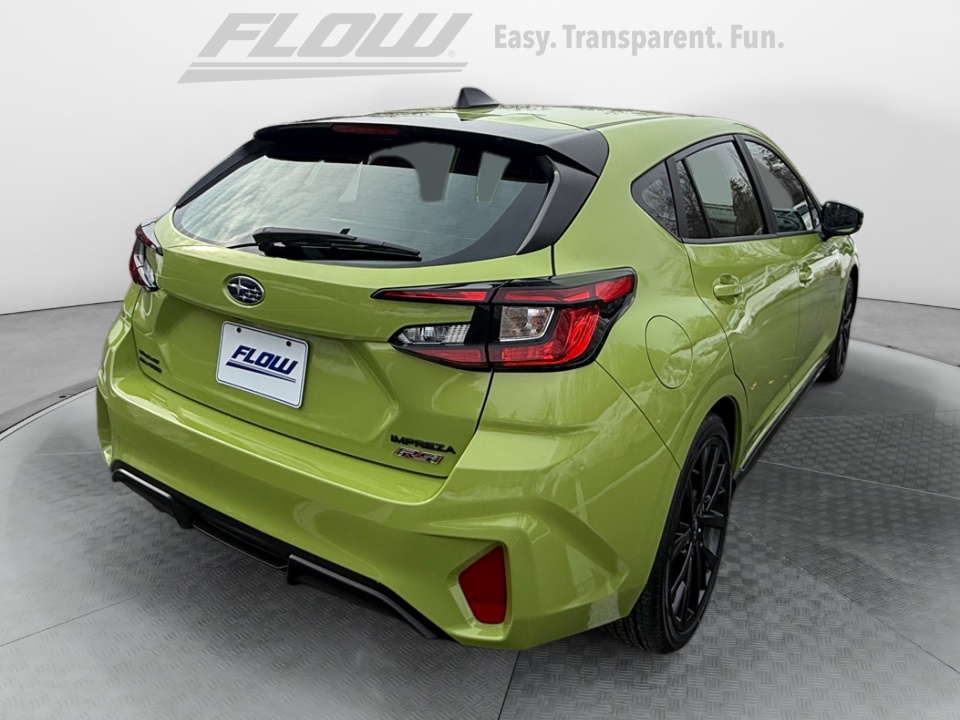 JF1GUHHC4T8222116 2026 Subaru Impreza RS