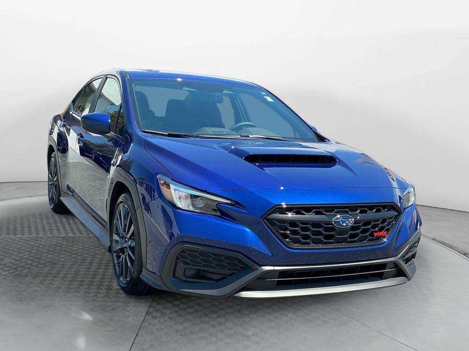 Blue 2026 Subaru WRX Sedan All-Wheel Drive Manual