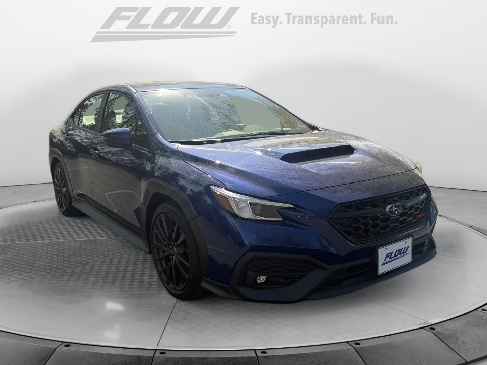 Blue 2026 Subaru WRX Limited AWD Sedan All-Wheel Drive Manual