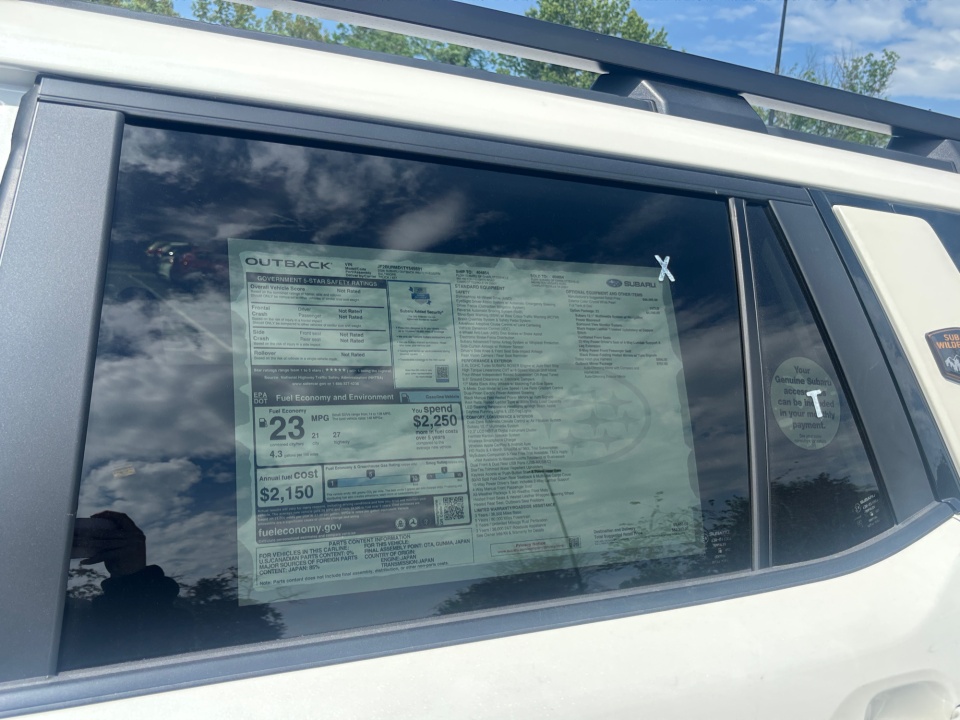JF2BURMD1TY545601 2026 Subaru Outback Wilderness