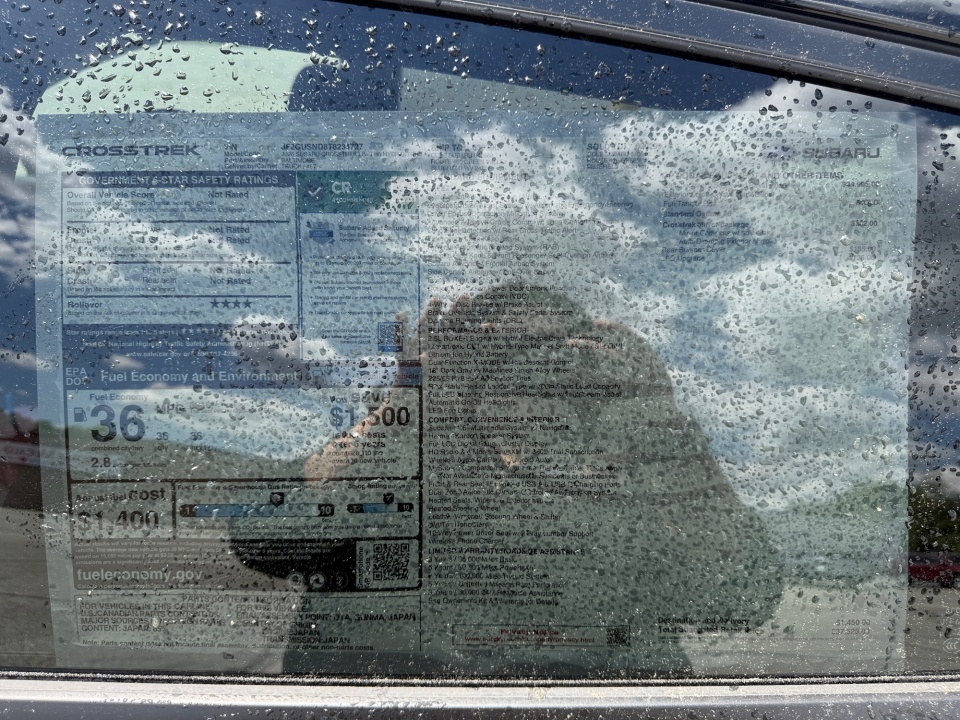 JF2GUSND8T8234727 2026 Subaru Crosstrek Limited