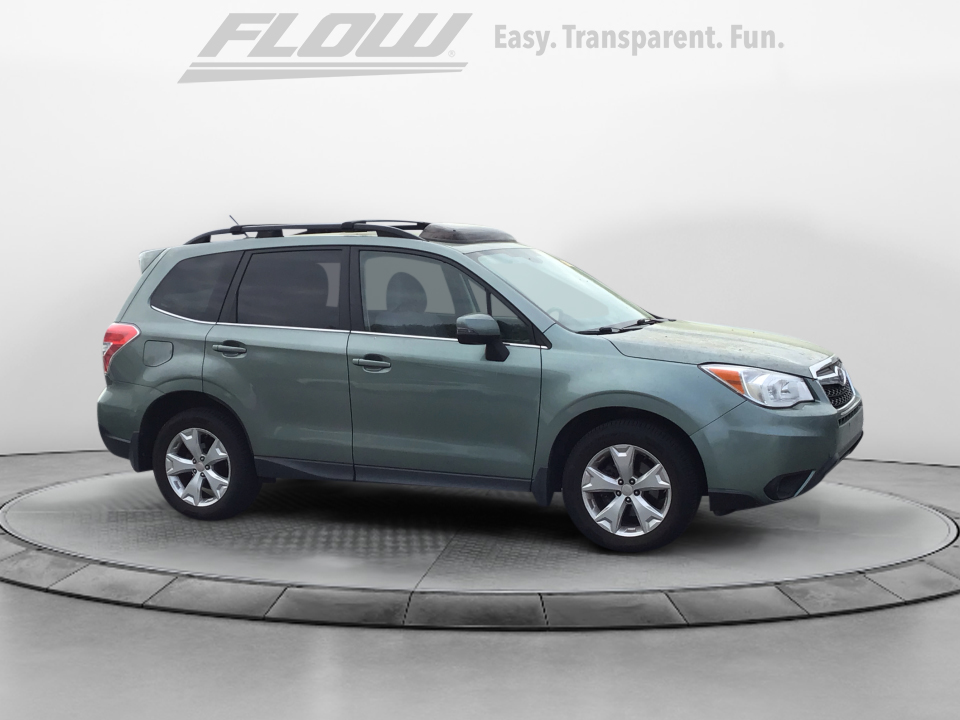 Green 2014 Subaru Forester 2.5i Touring SUV / Crossover All-Wheel Drive Automatic