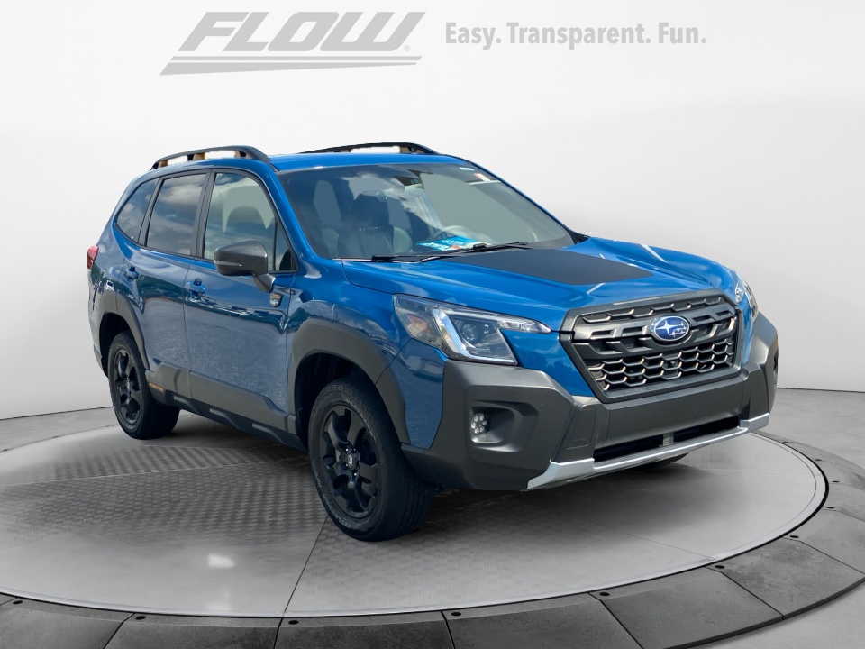 Blue 2022 Subaru Forester SUV / Crossover All-Wheel Drive Automatic