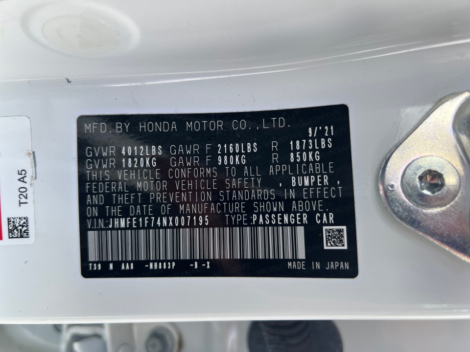 Used 2022 Honda Civic Sedan Sedan