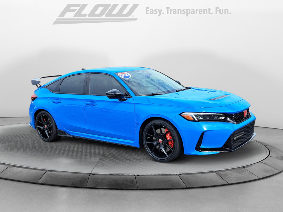 Blue 2023 Honda Civic Type R Hatchback Front-Wheel Drive Manual