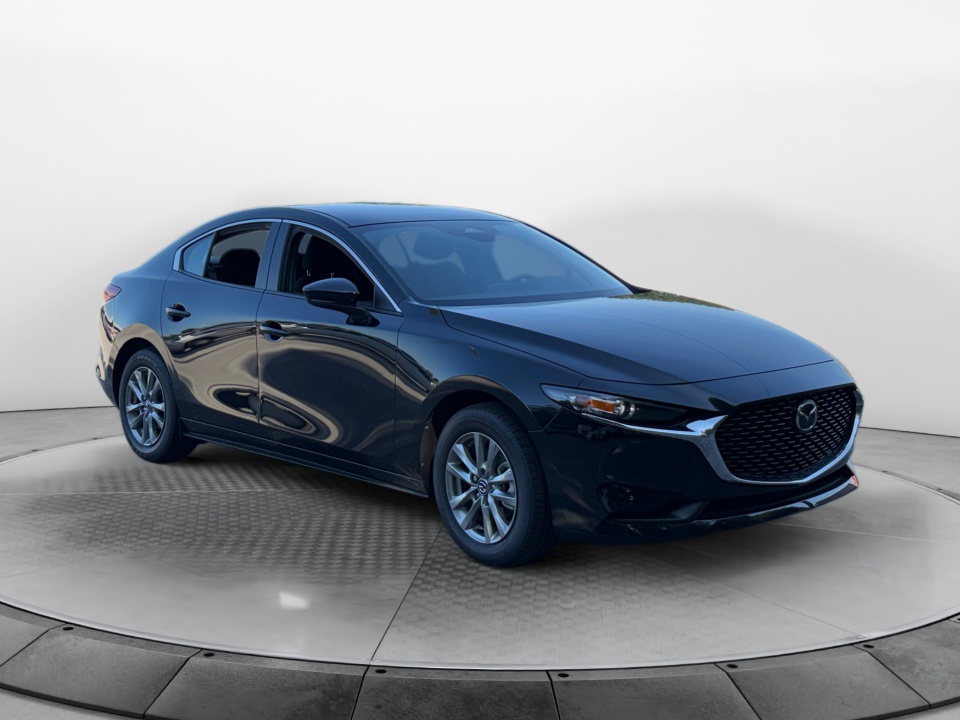 Black 2026 Mazda MAZDA3 Sedan Front-Wheel Drive Automatic