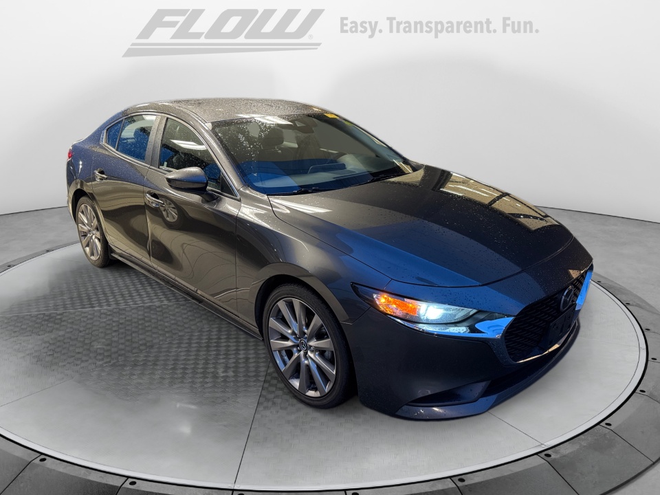 Gray 2022 Mazda MAZDA3 Sedan Front-Wheel Drive Automatic