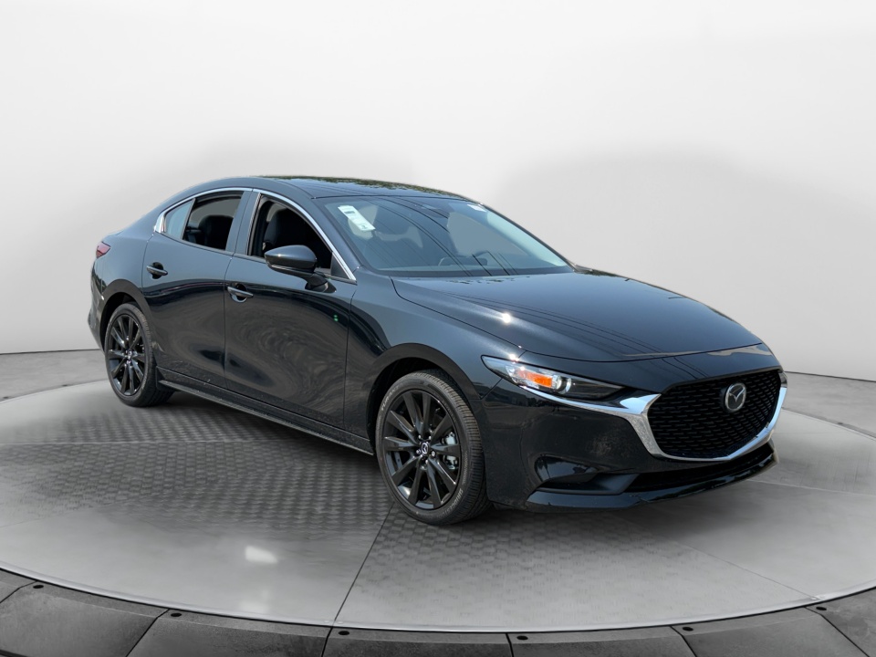 Black 2026 Mazda MAZDA3 Sedan Front-Wheel Drive Automatic