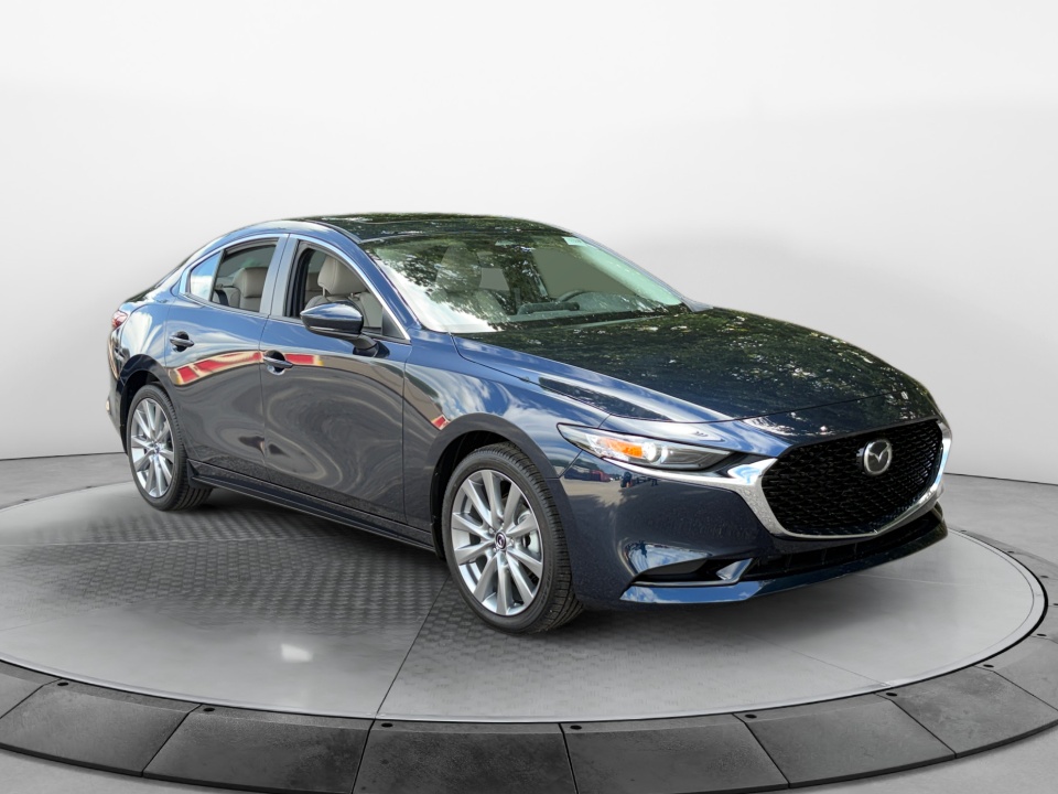 Blue 2026 Mazda MAZDA3 Sedan Front-Wheel Drive Automatic