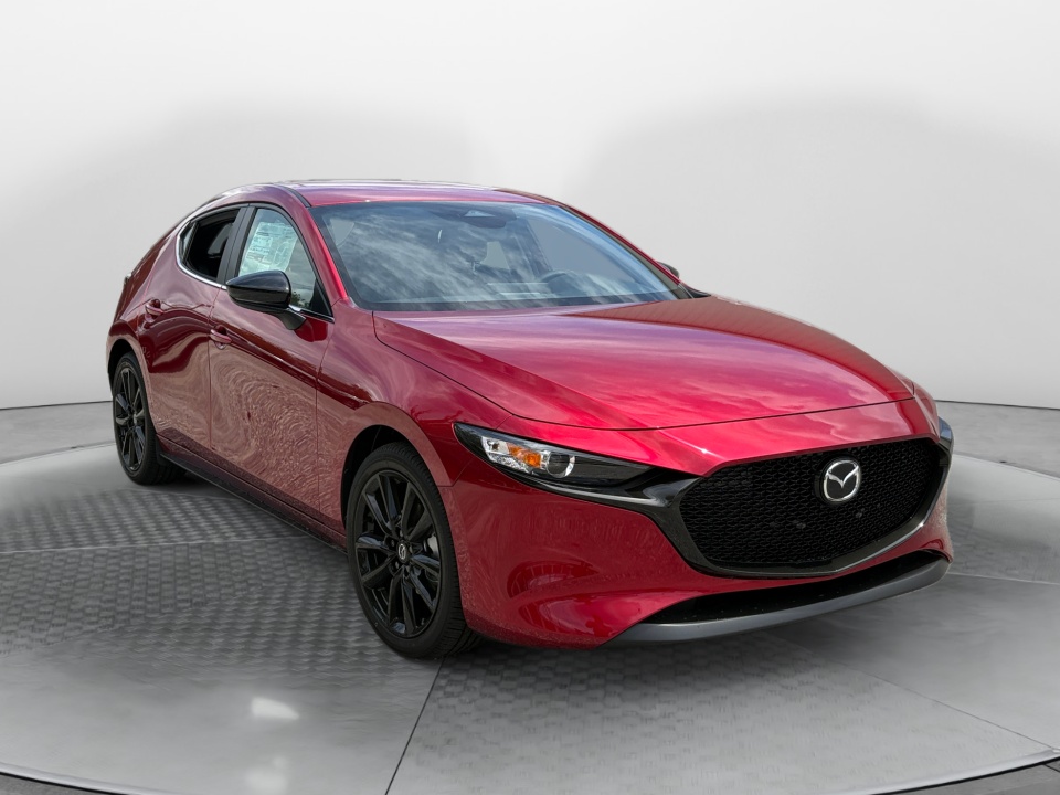 Red 2026 Mazda MAZDA3 Hatchback Front-Wheel Drive Automatic