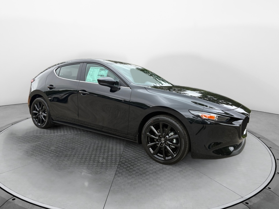 Black 2026 Mazda MAZDA3 Hatchback All-Wheel Drive Automatic