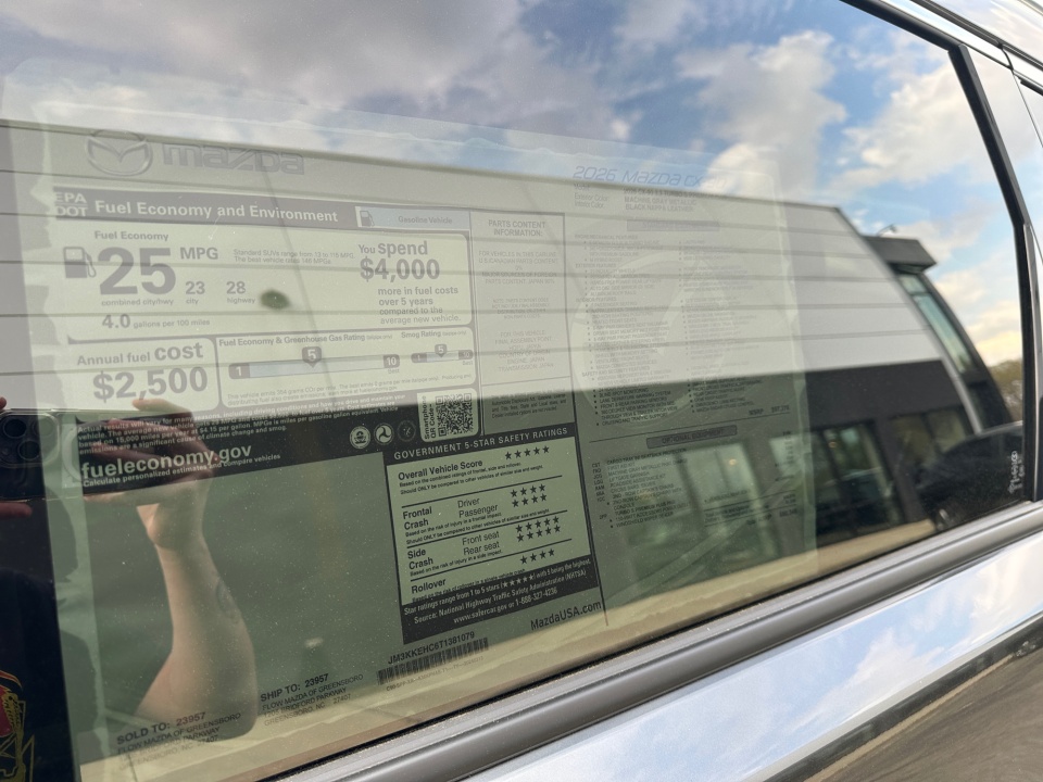 JM3KKEHC6T1381079 2026 Mazda CX-90 3.3 Turbo S Premium Plus