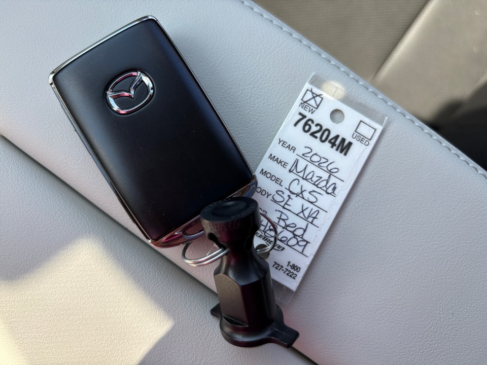 JM3KMBHAXT0148609 2026 Mazda CX-5 2.5 S Select