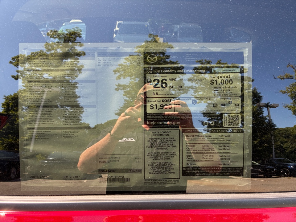 JM3KMCHA4T0164956 2026 Mazda CX-5 2.5 S Preferred