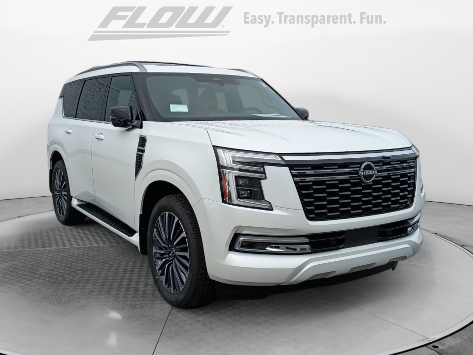 White 2026 Nissan Armada SUV / Crossover Four-Wheel Drive Automatic
