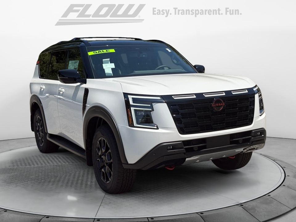 White 2026 Nissan Armada SUV / Crossover Four-Wheel Drive Automatic