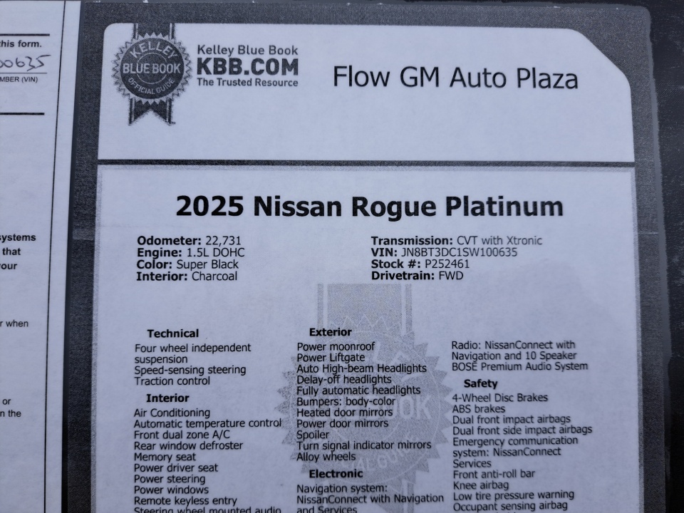 Used 2025 Nissan Rogue SUV