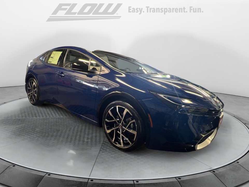 Blue 2026 Toyota Prius Plug-In Hybrid XSE Premium FWD Hatchback Front-Wheel Drive Automatic