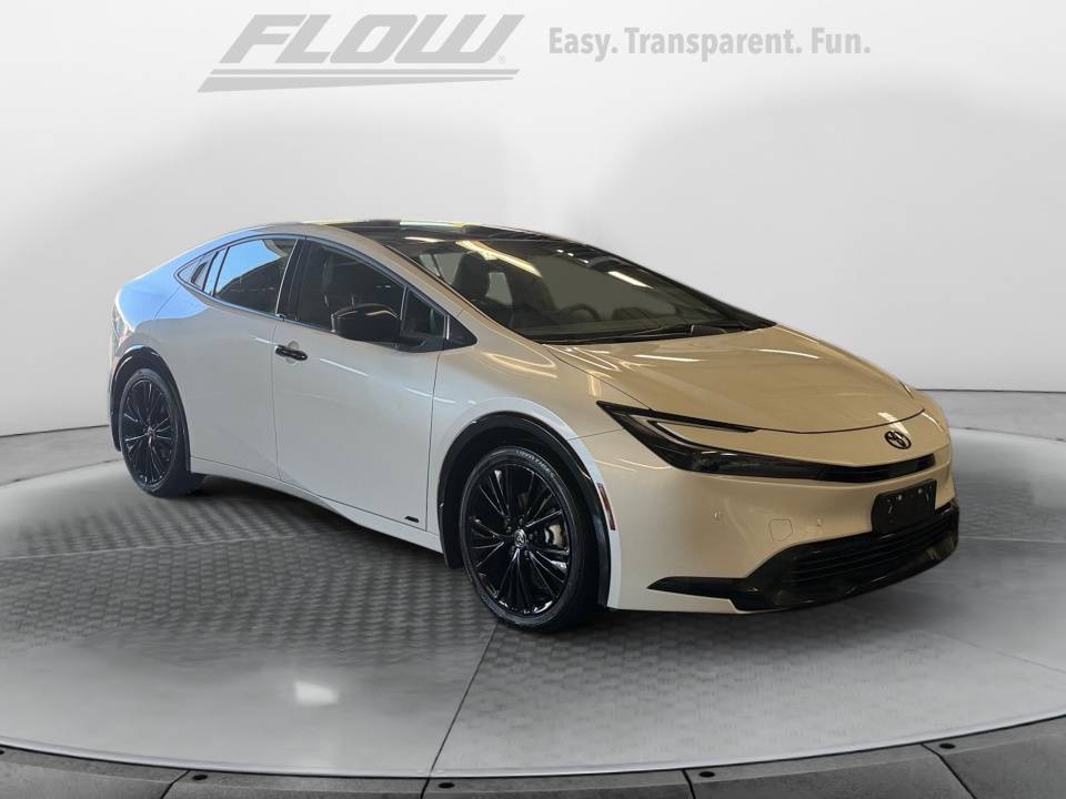 White 2025 Toyota Prius Hatchback All-Wheel Drive Automatic