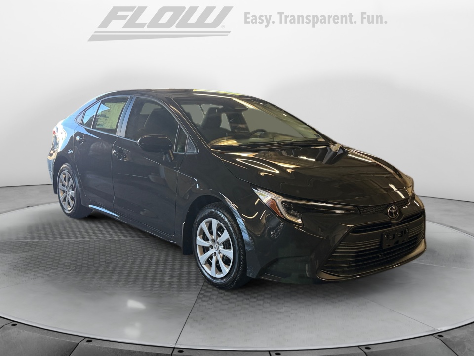 Black 2026 Toyota Corolla Hybrid Sedan Front-Wheel Drive Automatic