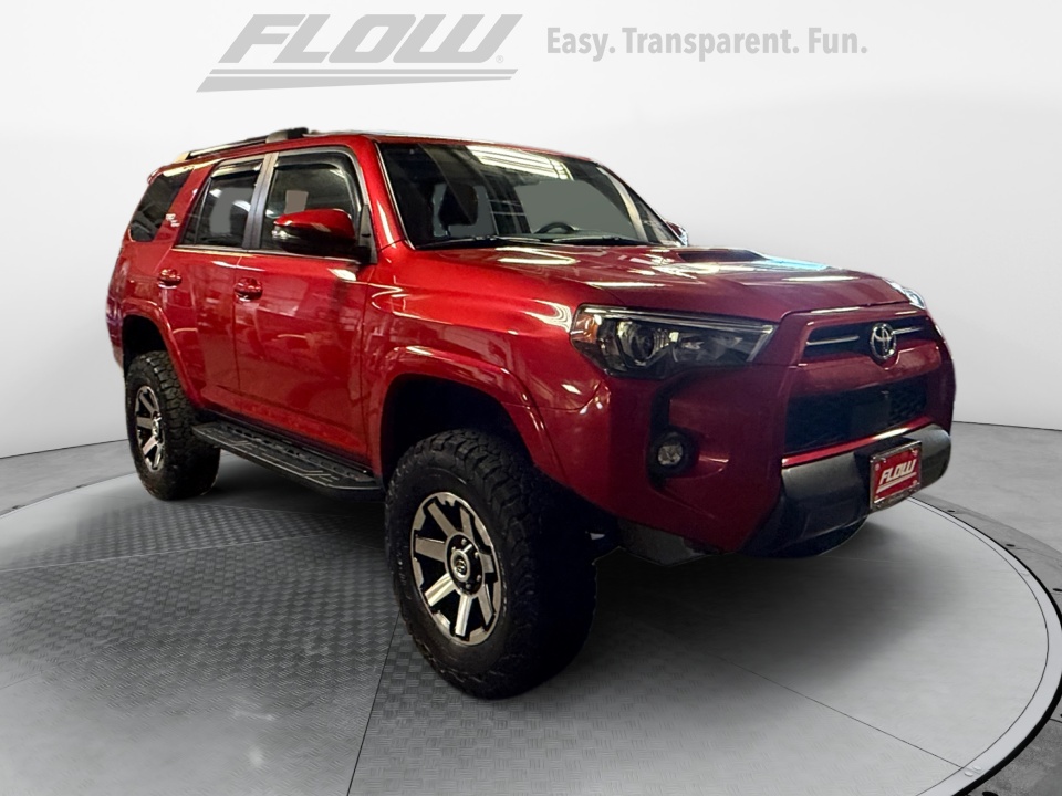 Red 2022 Toyota 4Runner TRD Off-Road Premium 4WD SUV / Crossover Four-Wheel Drive Automatic