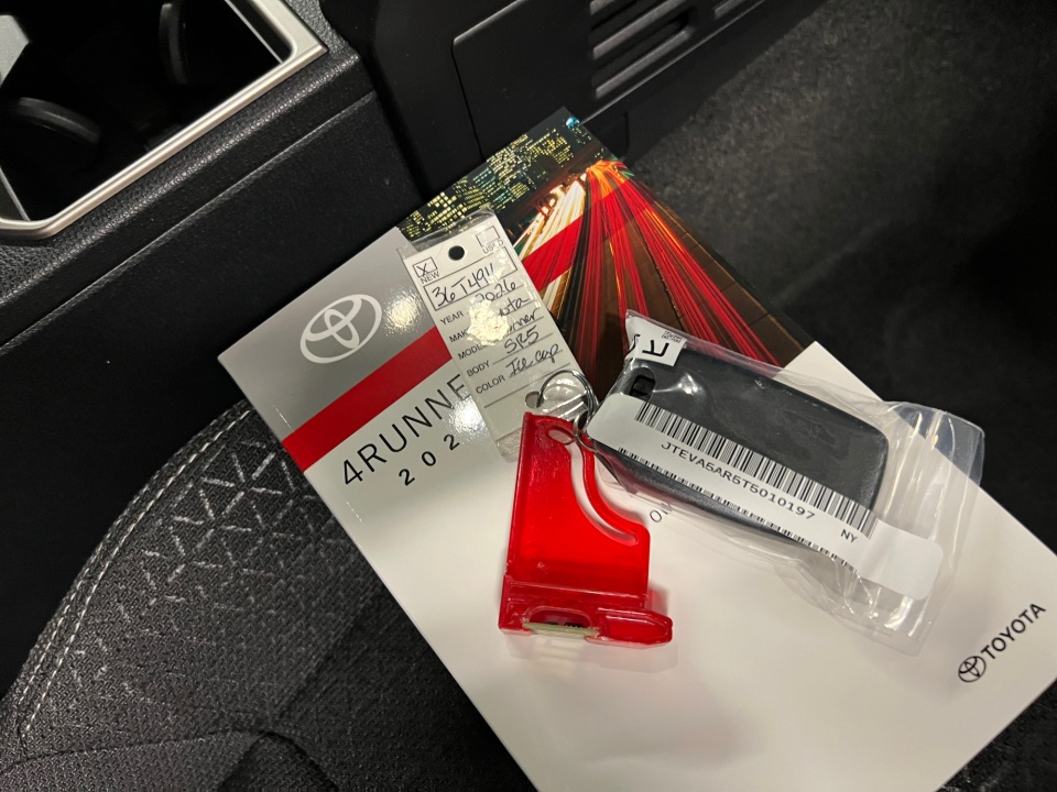 JTEVA5AR5T5010197 2026 Toyota 4Runner SR5