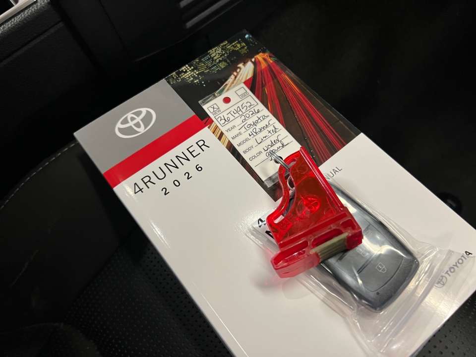 JTEVA5BR1T5087924 2026 Toyota 4Runner Limited