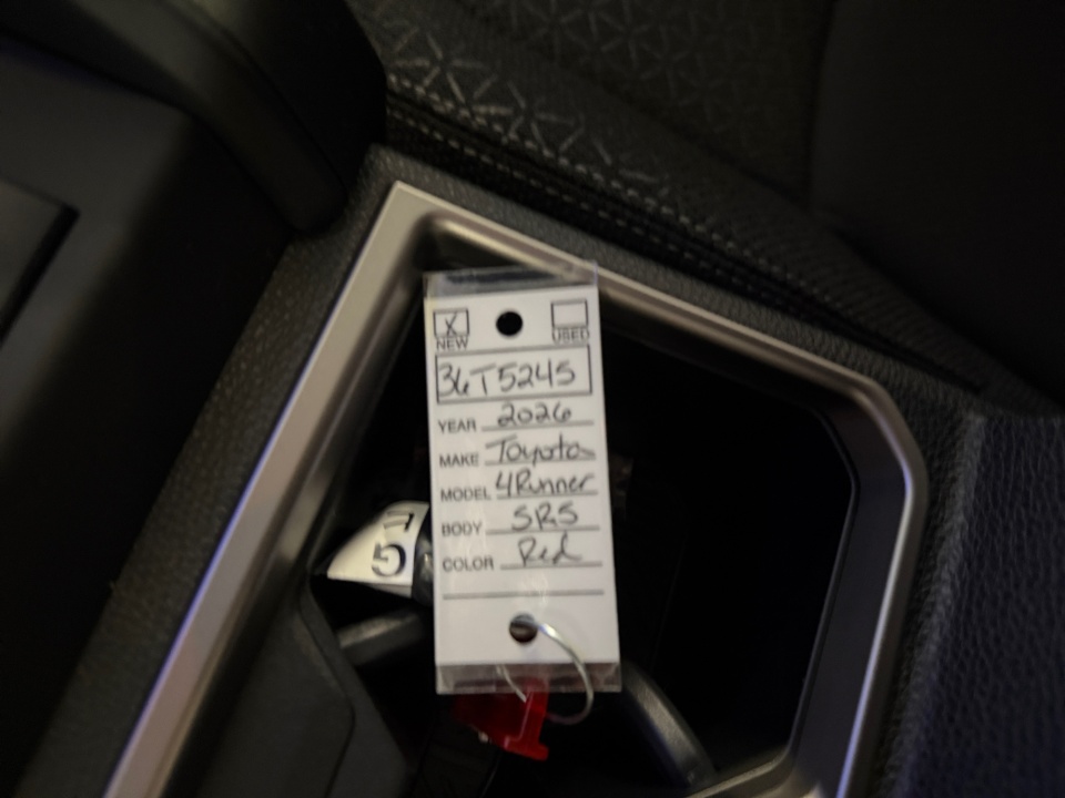 JTEVA5BR4T5106854 2026 Toyota 4Runner SR5