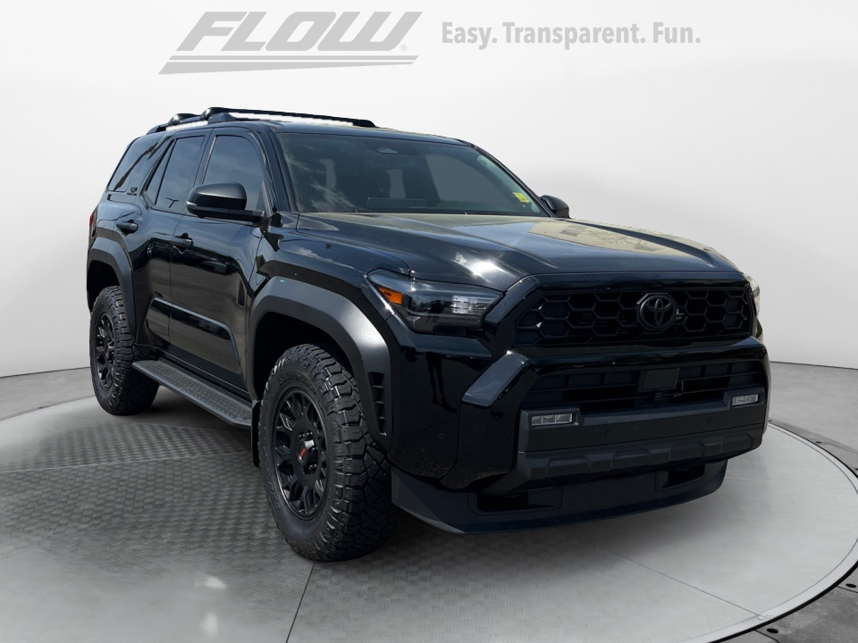 Black 2025 Toyota 4Runner TRD Off-Road Premium 4WD SUV / Crossover Four-Wheel Drive Automatic