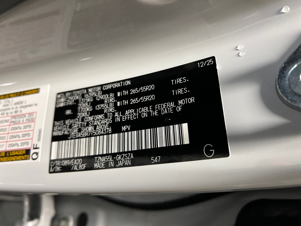 JTEVA5BR7T5084378 2026 Toyota 4Runner TRD Sport Premium